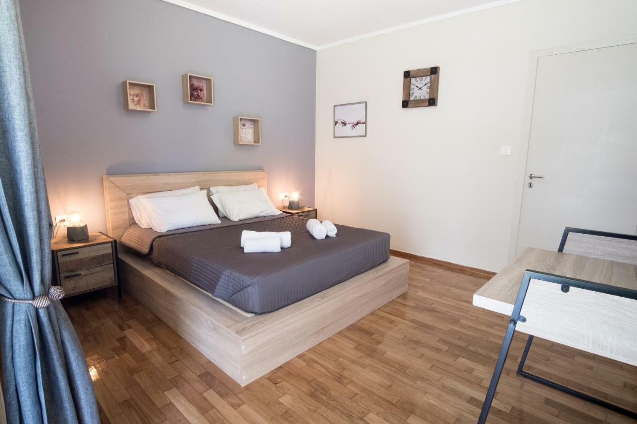 Comfy Apartment Of 104 M² Near Metro! Athena Bagian luar foto